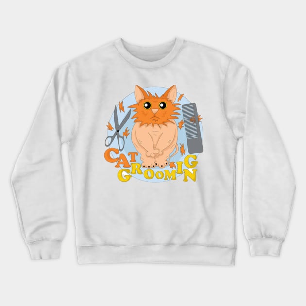 Get Your Cat Fixed Crewneck Sweatshirt by rogergren